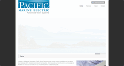 Desktop Screenshot of pacmarineelectric.com